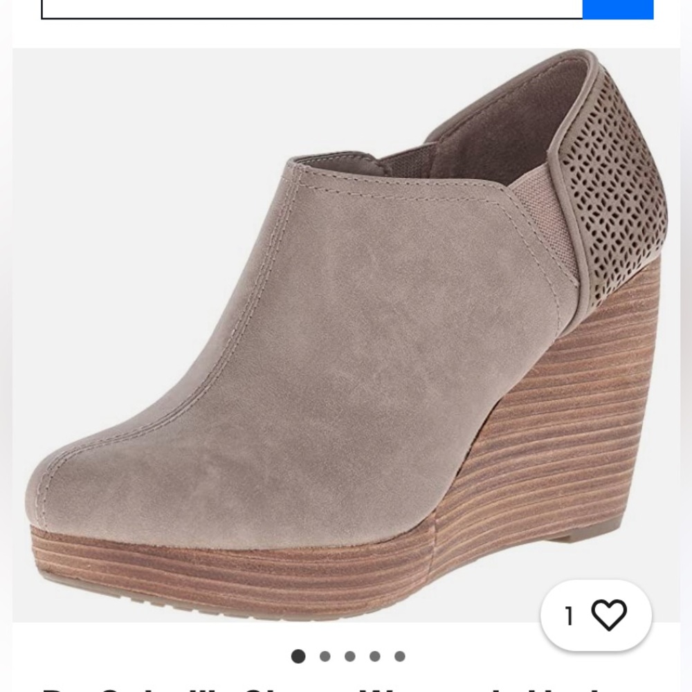 Dr. Scholl's Harlow Taupe Booties size 8.5 {1252}
